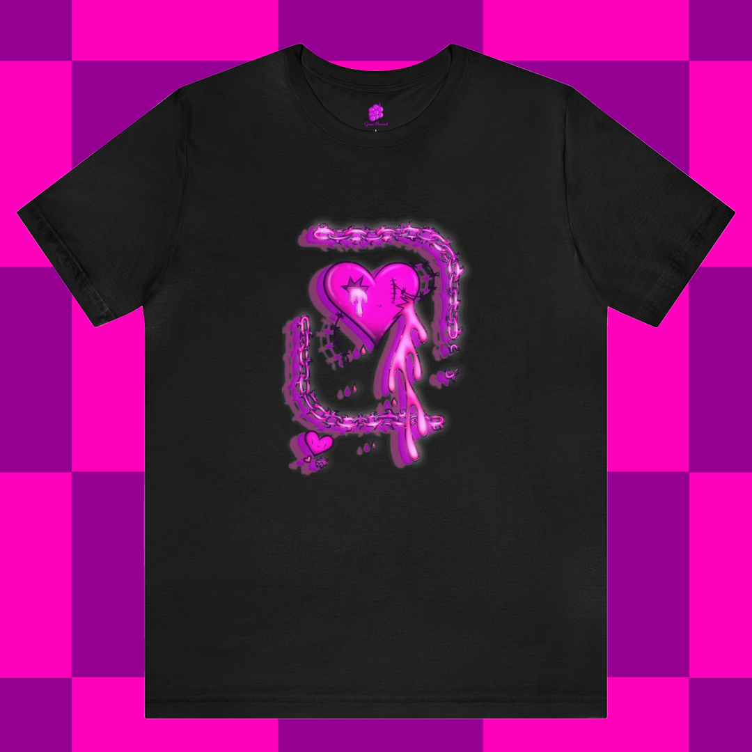 bl33ding heartz tee